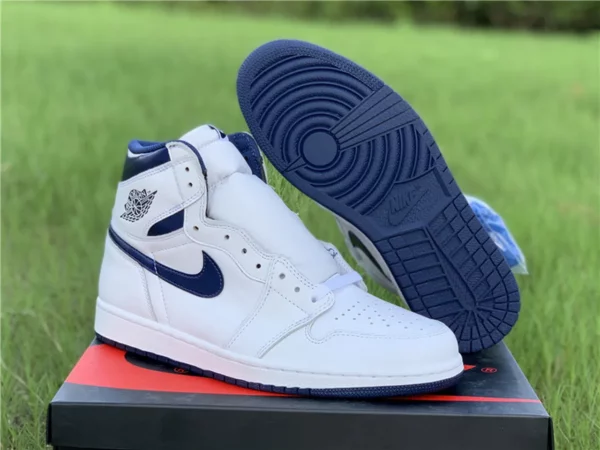 Air Jordan 1 OG Retro High Metallic Navy - Replica shoes