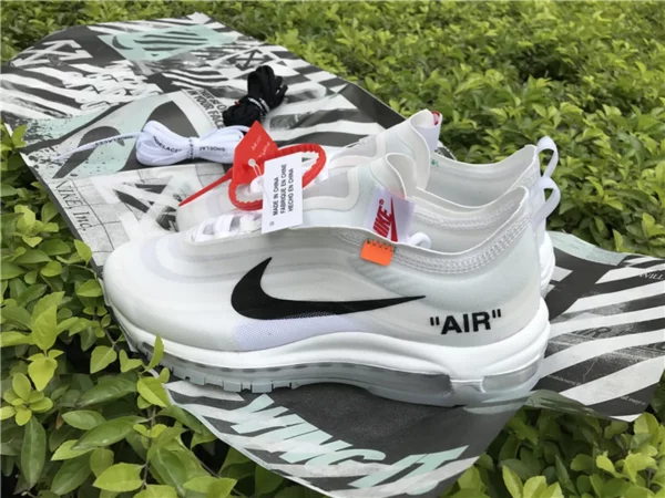 OFF-WHITE x NIKE Air Max 97 the ten OW - Replica shoes