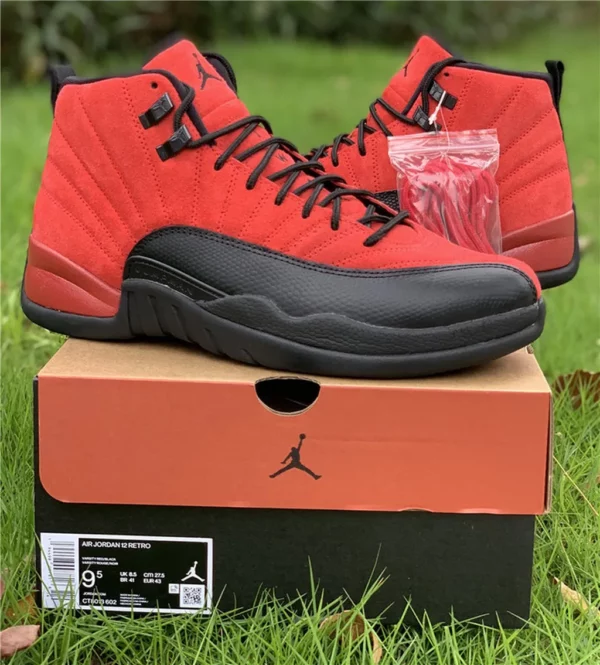 Air Jordan 12 Reverse Flu Game - Replica shoes