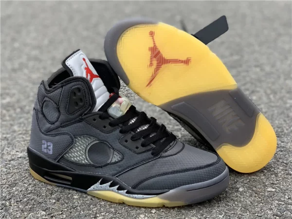 OFF-WHITE x Air Jordan 5 - Replica shoes