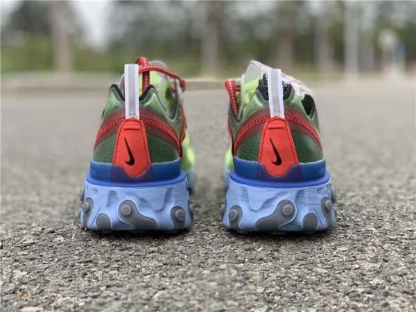 Undercover x Nike React Element 87 Volt Blue - 2019-01-24 - Replica shoes