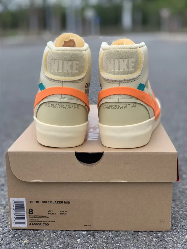 Nike Blazer Mid Off-White All Hallows Eve - Replica shoes