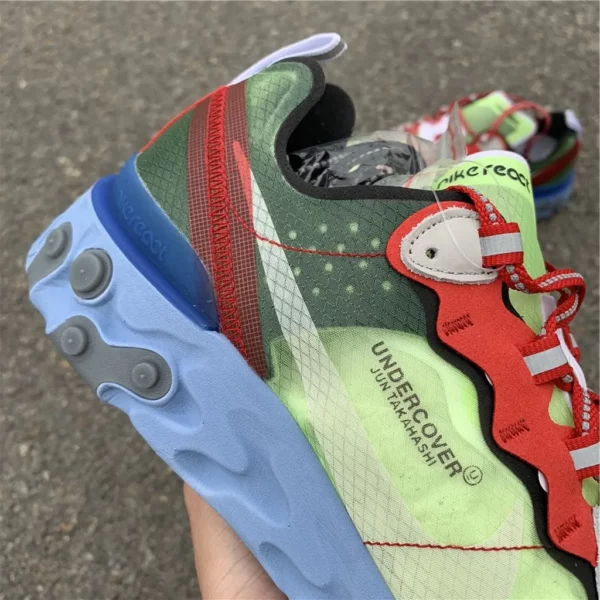 Undercover x Nike React Element 87 Volt Blue - 2019-01-24 - Replica shoes