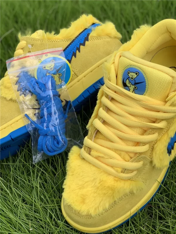 Grateful Dead x Nike SB Dunk Low Yellow Bear - Replica shoes