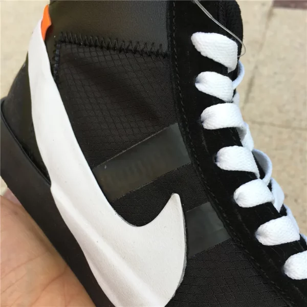 OFF-WHITE x Nike Blazer Studio Mid Black - Replica shoes