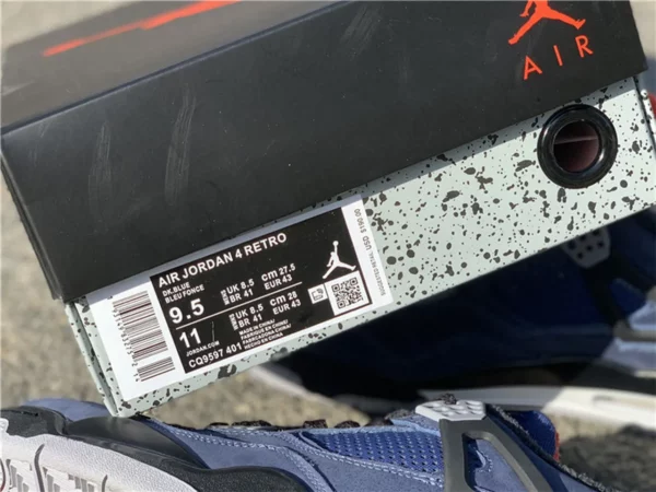 Air Jordan 4 WNTR Loyal Blue - 2019-10-30 - Replica shoes