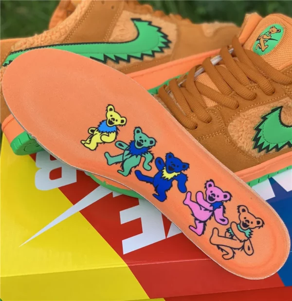 Grateful Dead x Nike SB Dunk Low Orange Bear - Replica shoes