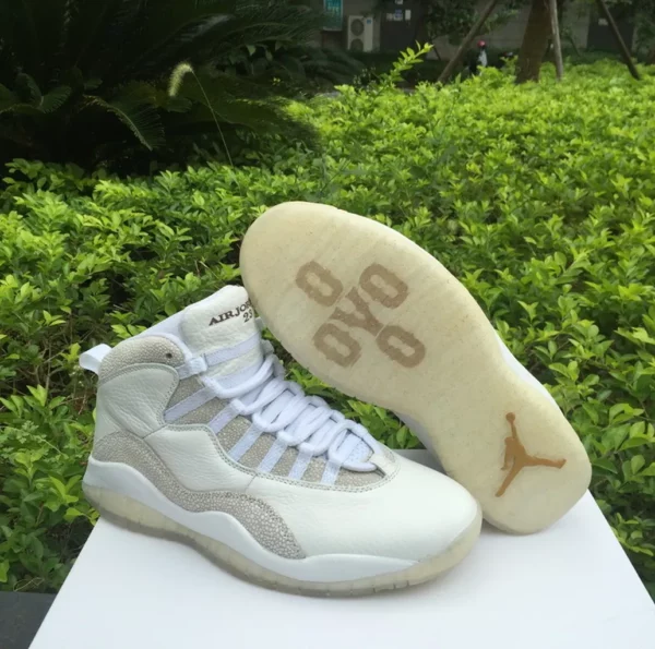 Air Jordan 10 Retro Drake OVO White - 2016-03-31 - Replica shoes