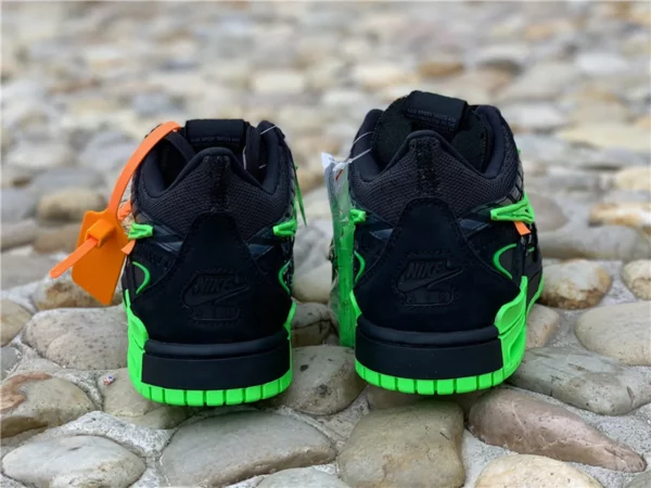 OFF-WHITE x Nk Air Rubber Dunk Green Strike-02-15 - Replica shoes