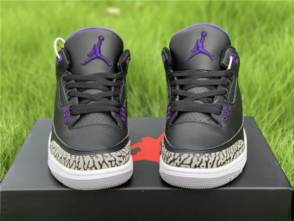 Air Jordan 3 Court Purple - Replica shoes