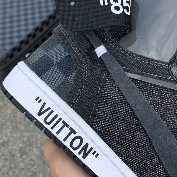 OFF-WHITE x LV x Air Jordan 1 - 2018-11-06 - Replica shoes