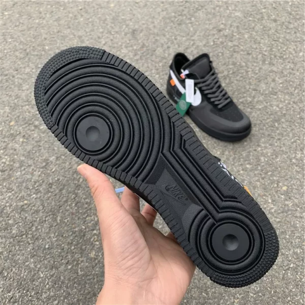 Off-White Nike Air Force 1 Low Black - Replica shoes