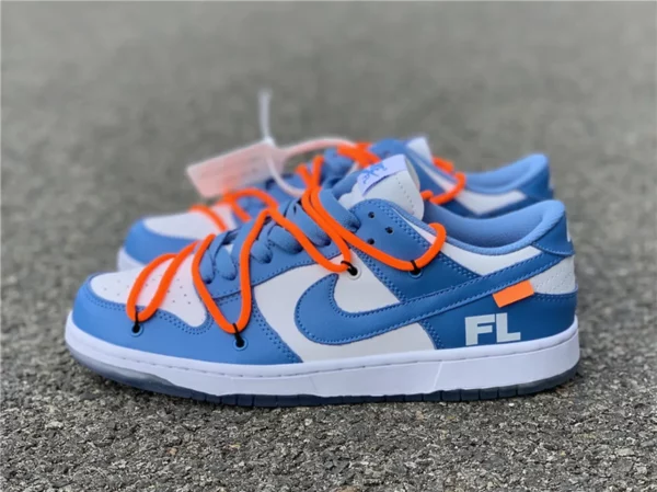 OFF-WHITE x Futura x Nike SB Dunk Low - Replica shoes