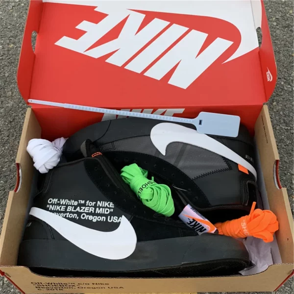 Off White x Nike Blazer OW-02 - Replica shoes