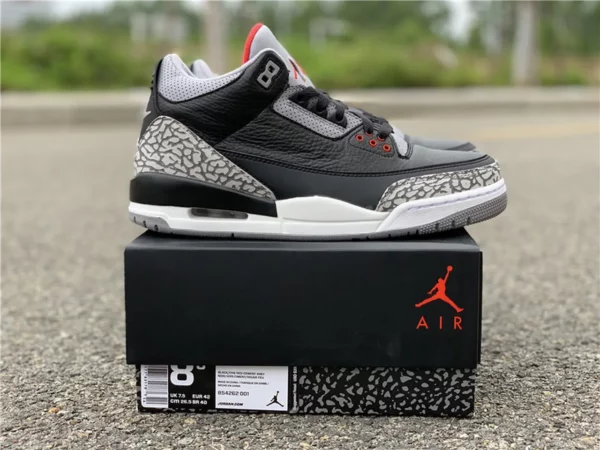 Air Jordan 3 OG Black Cement - 2019-06-06 - Replica shoes