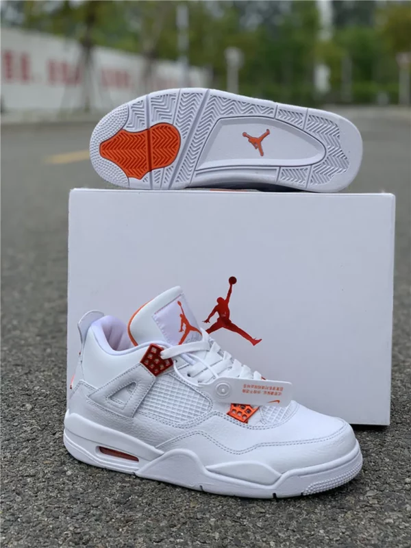 Air Jordan 4 University orange - Replica shoes