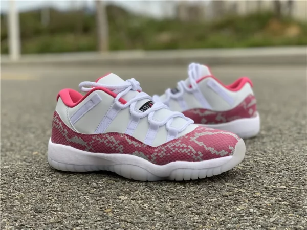 Air Jordan 11 Low WMNS Pink Snakeskin - 2019-03-19 - Replica shoes