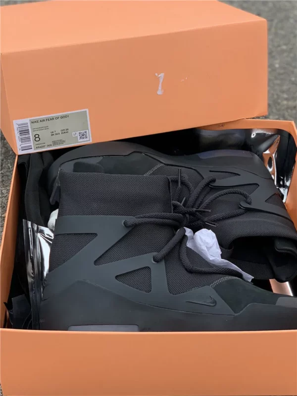 Nike Air Fear of God 1 Triple Black - Replica shoes