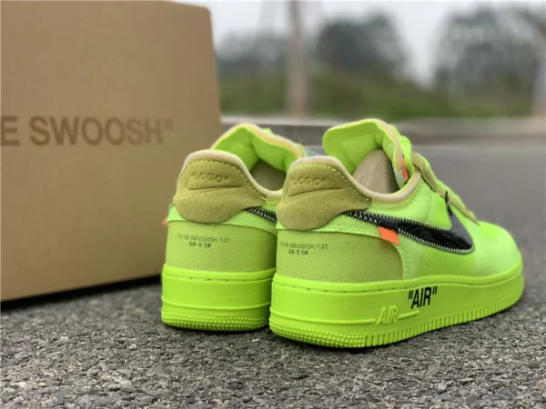 OFF-WHITE x Nike Air Force 1 Volt - Replica shoes