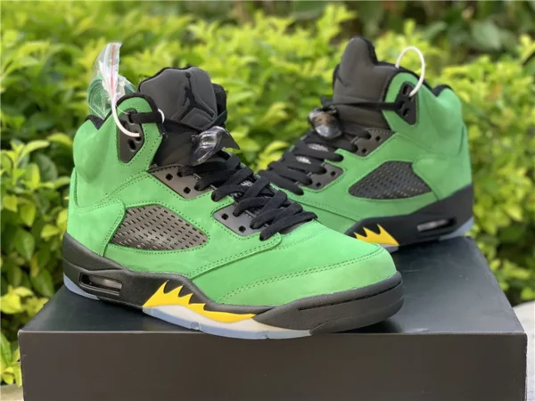 Air Jordan 5Oregon Ducks - Replica shoes