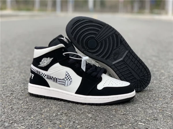 Air Jordan 1 Mid BHM EQUALITY - 2019-03-19 - Replica shoes