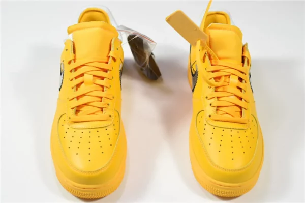 Off-White x Nike Air Force 1 Low University Gold - Replica shoes