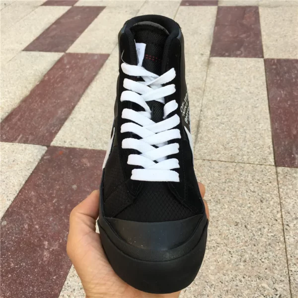 OFF-WHITE x Nike Blazer Studio Mid Black - Replica shoes