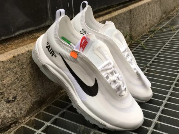 OFF-WHITE x NIKE Air Max 97 the ten OW - Replica shoes