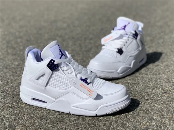 Air Jordan 4 Court Purple - Replica shoes