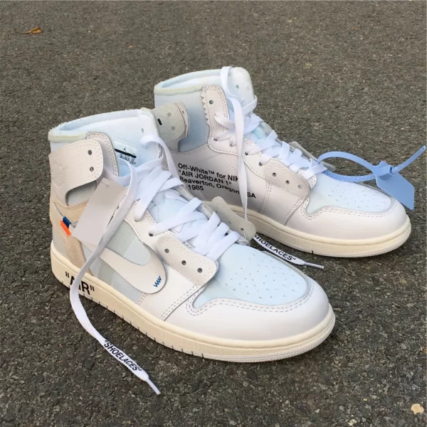 OFF-WHITE x LV x Air Jordan 1 - 2018-09-23 - Replica shoes