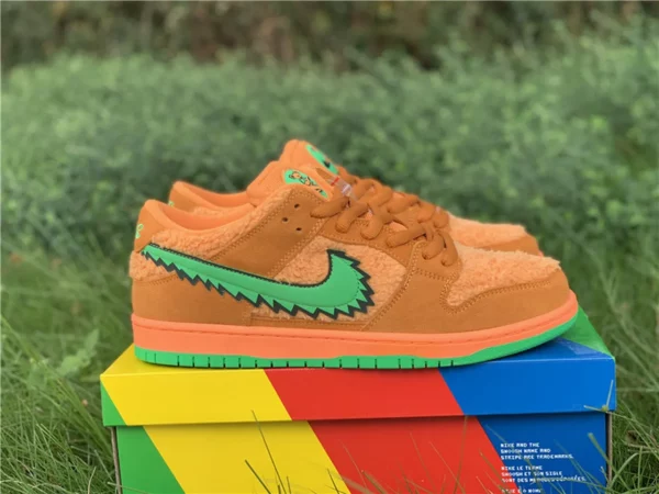 Grateful Dead x Nike SB Dunk Low Orange Bear - Replica shoes