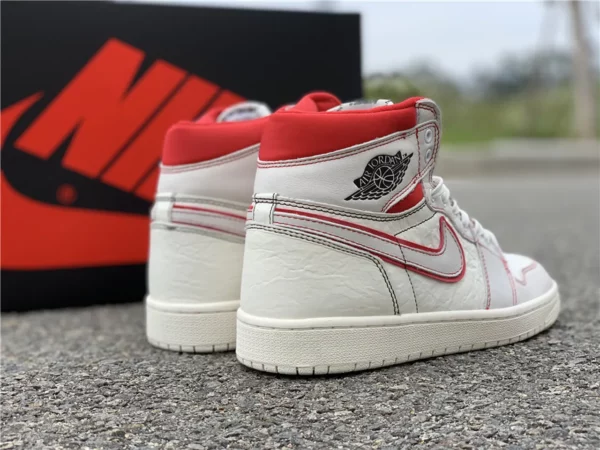 Air Jordan 1 Retro High OG SailRed - 2019-03-02 - Replica shoes