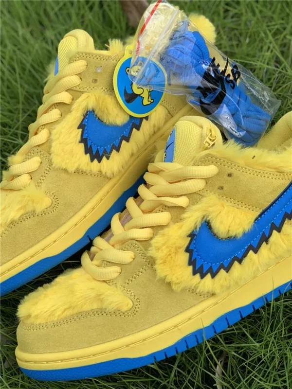 Grateful Dead x Nike SB Dunk Low Yellow Bear - Replica shoes