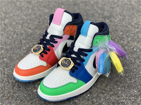 Melody Ehsani x Air Jordan 1 Mid WMNS Fearless - 2019-12-17 - Replica shoes