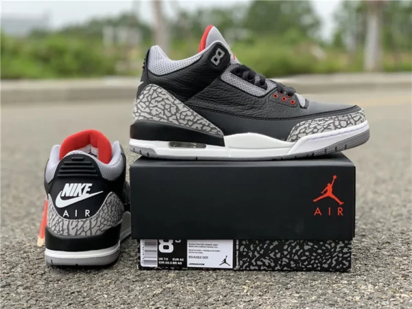 Air Jordan 3 OG Black Cement - 2019-06-06 - Replica shoes