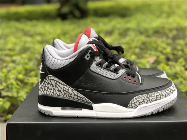 Air Jordan 3 OG Black Cement - 2018-03-02 - Replica shoes