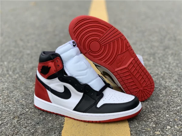 Air Jordan 1 Satin WMNS Black Toe - 2019-08-14 - Replica shoes