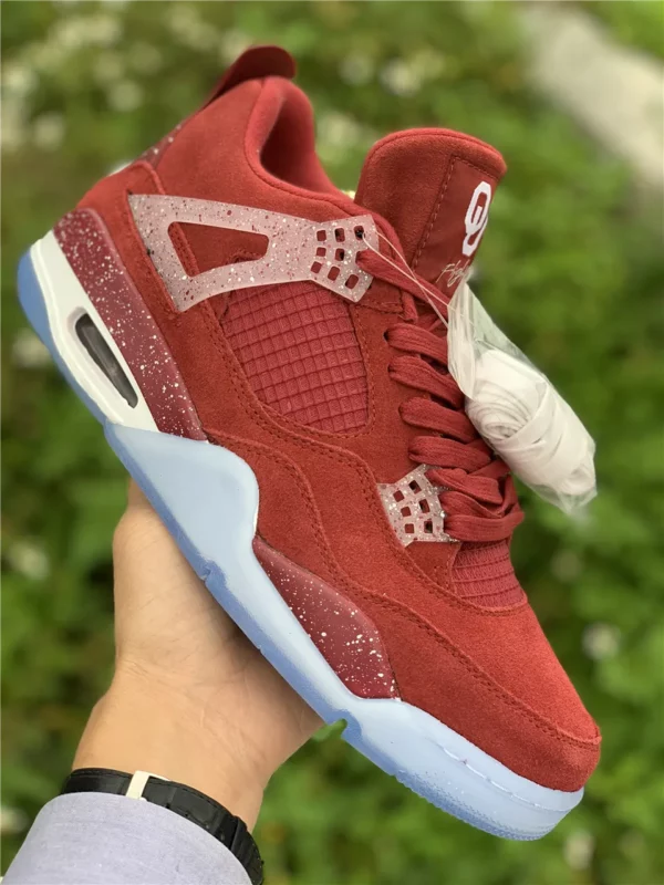 Air Jordan 4 The Oklahoma Sooners PE - 2019-05-14 - Replica shoes