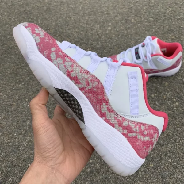 Air Jordan 11 Low WMNS Pink Snakeskin - 2019-03-19 - Replica shoes