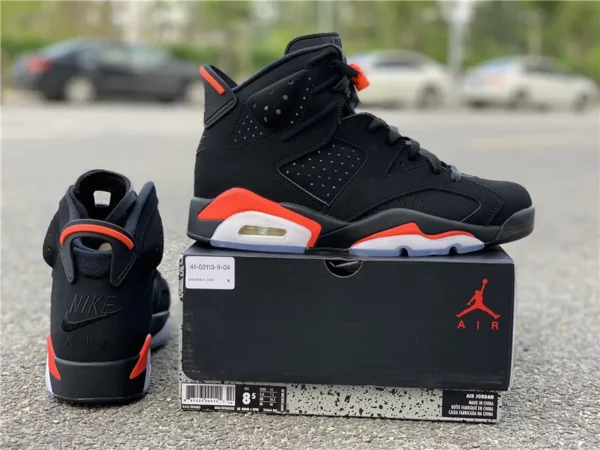 Air Jordan 6 Black Infrared - 2019-04-21 - Replica shoes