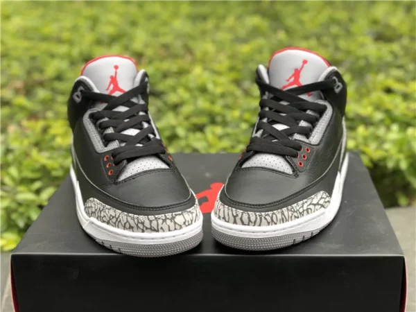 Air Jordan 3 OG Black Cement - 2018-03-02 - Replica shoes