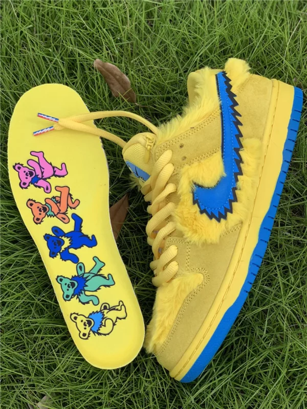 Grateful Dead x Nike SB Dunk Low Yellow Bear - Replica shoes