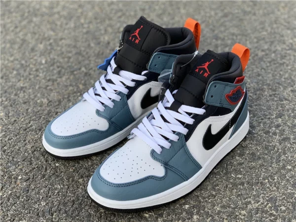 Facetasm x Air Jordan 1 Mid Fearless - 2019-12-04 - Replica shoes