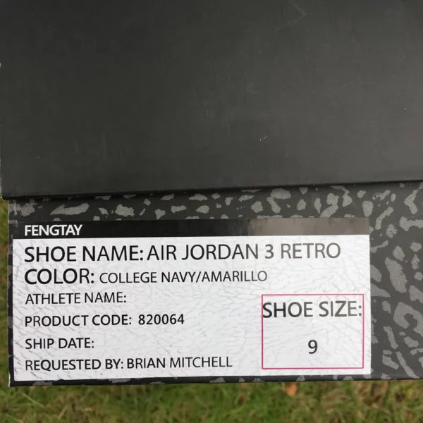 Air Jordan 3 - 2018-05-22 - Replica shoes