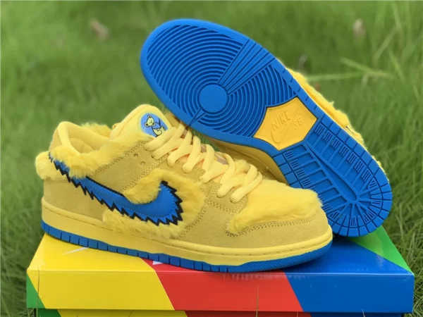 Grateful Dead x Nike SB Dunk Low Yellow Bear - Replica shoes