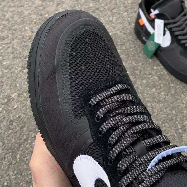 Off-White Nike Air Force 1 Low Black - Replica shoes