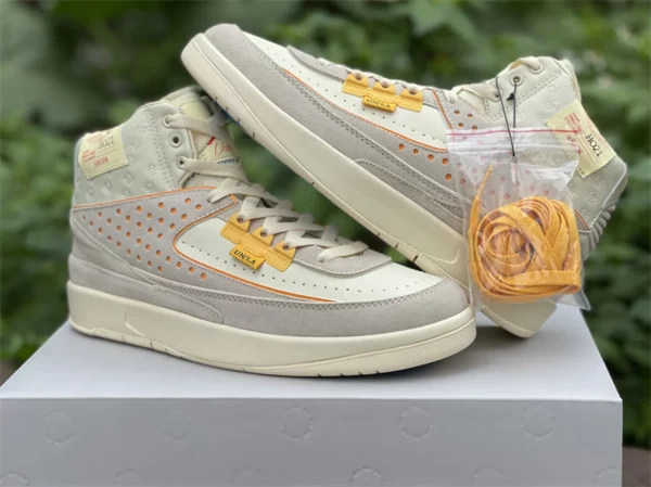 Union x Air Jordan 2 Rattan-02-09 - Replica shoes