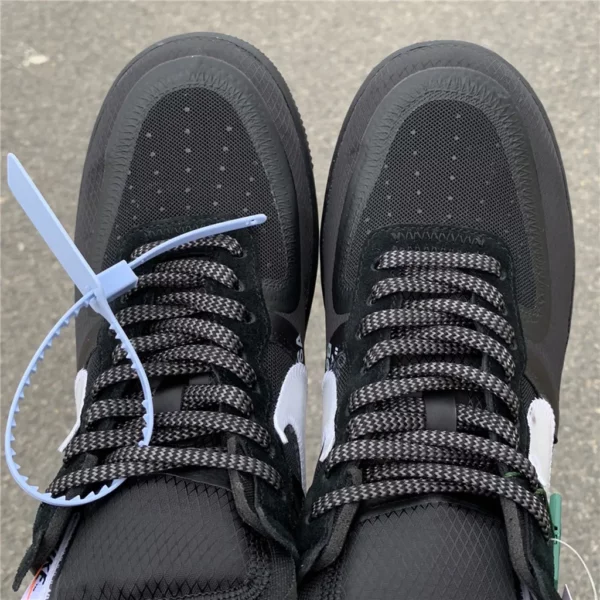 Off-White Nike Air Force 1 Low Black - Replica shoes