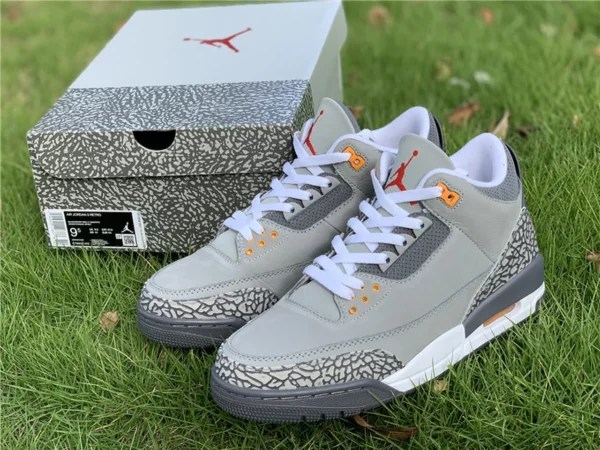 Air Jordan 3``Cool Gray'' - Replica shoes