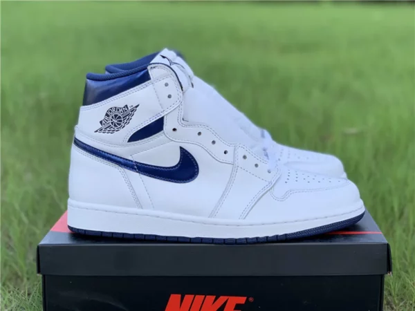 Air Jordan 1 OG Retro High Metallic Navy - Replica shoes